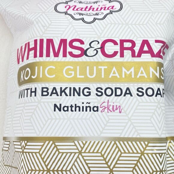 Nathina Whims and Craze Soap (Kojic Glutamansi with Baking Soda) 150 g For Body - Picture 1 of 4
